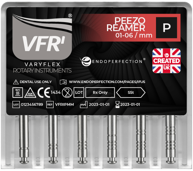 VaryFlex VFRI Rotary Instruments Peezo Reamers SSt Non-Sterile Rotary Instrument 01-06